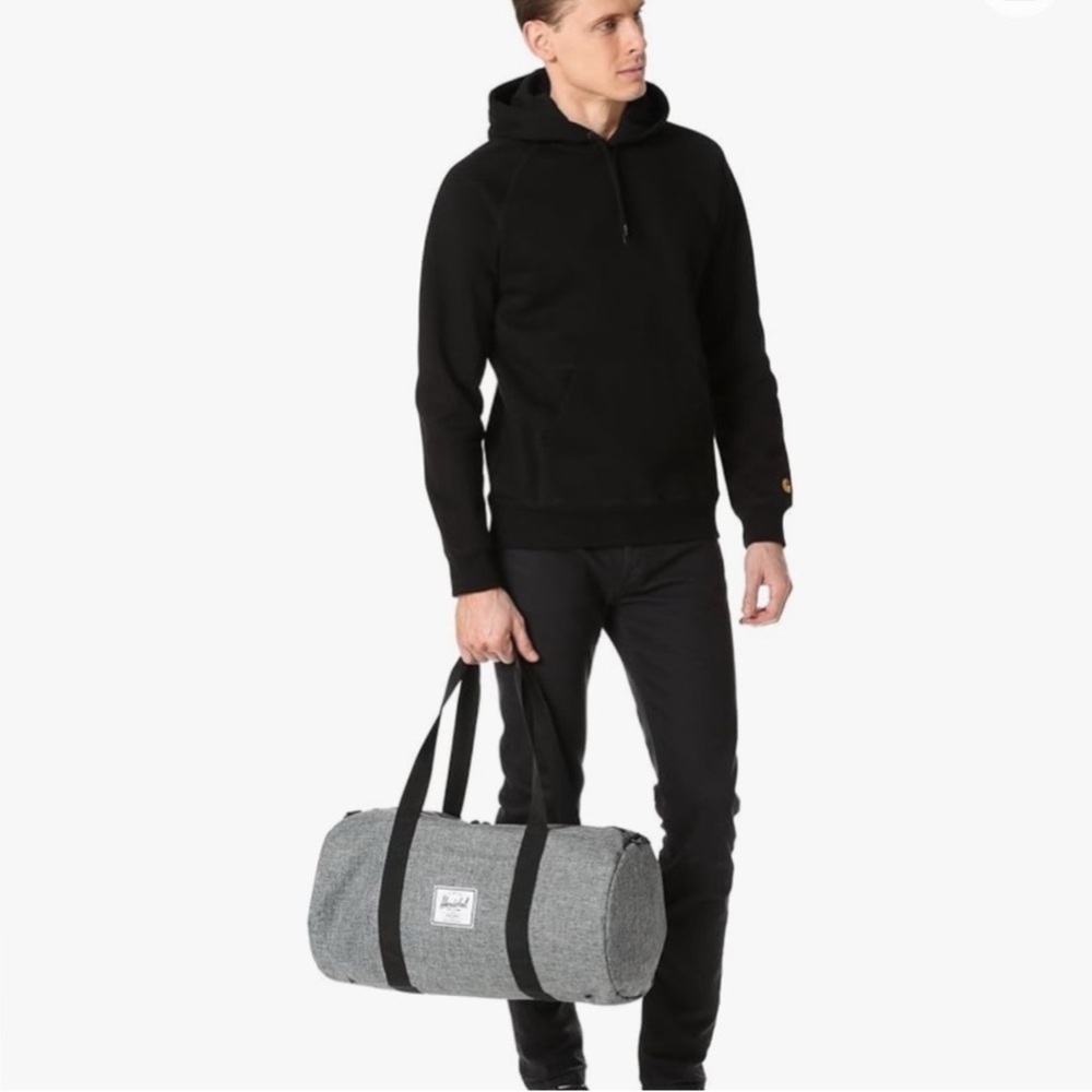 NWT Herschel Supply Company Duffle Bag - Heather Gray - Picture 7 of 10